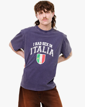 Carne Bollente Ciao Bella T-Shirt Navy