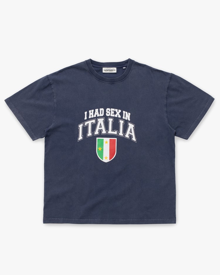 Carne Bollente Ciao Bella T-Shirt Navy