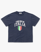 Carne Bollente Ciao Bella T-Shirt Navy