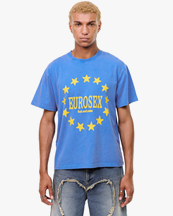 Carne Bollente Eurosex T-Shirt Off-Blue