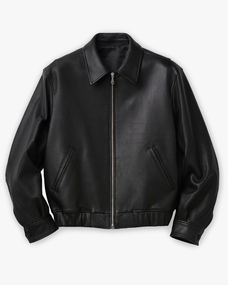 Coor Goatskin Blouson Black
