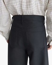 Séfr Gino Trouser Fine Black Wool