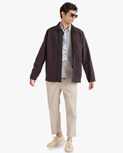 Universal Works Coverall Jacket Licorice