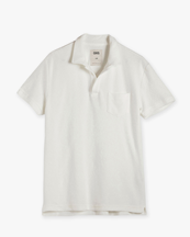 OAS Polo Terry Shirt White