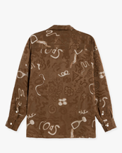 OAS Memento Brillo Shirt Brown