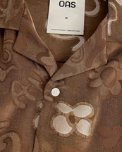 OAS Memento Brillo Shirt Brown