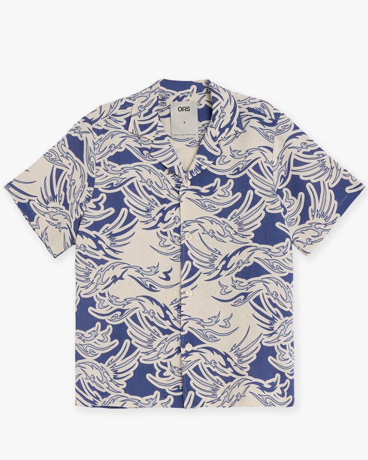 OAS Rogue Cuba Shirt Blue