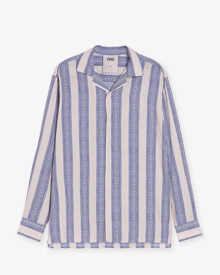 OAS Havana Viscose Long Sleeve Blue