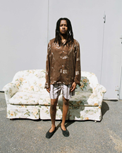 OAS Memento Brillo Shirt Brown