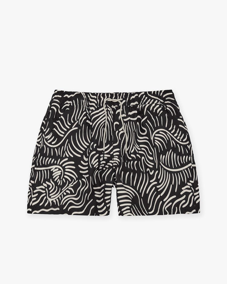 OAS Tar Lorenzo Swim Shorts Black