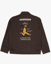 Universal Works Warmus Jacket Paraboot Brown