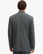 Filippa K Michael Pinstripe Blazer Mid Grey