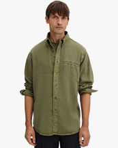 Filippa K Zack Shirt Laurel Green