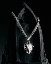 Maria Nilsdotter The Eternal Heart Necklace Silver