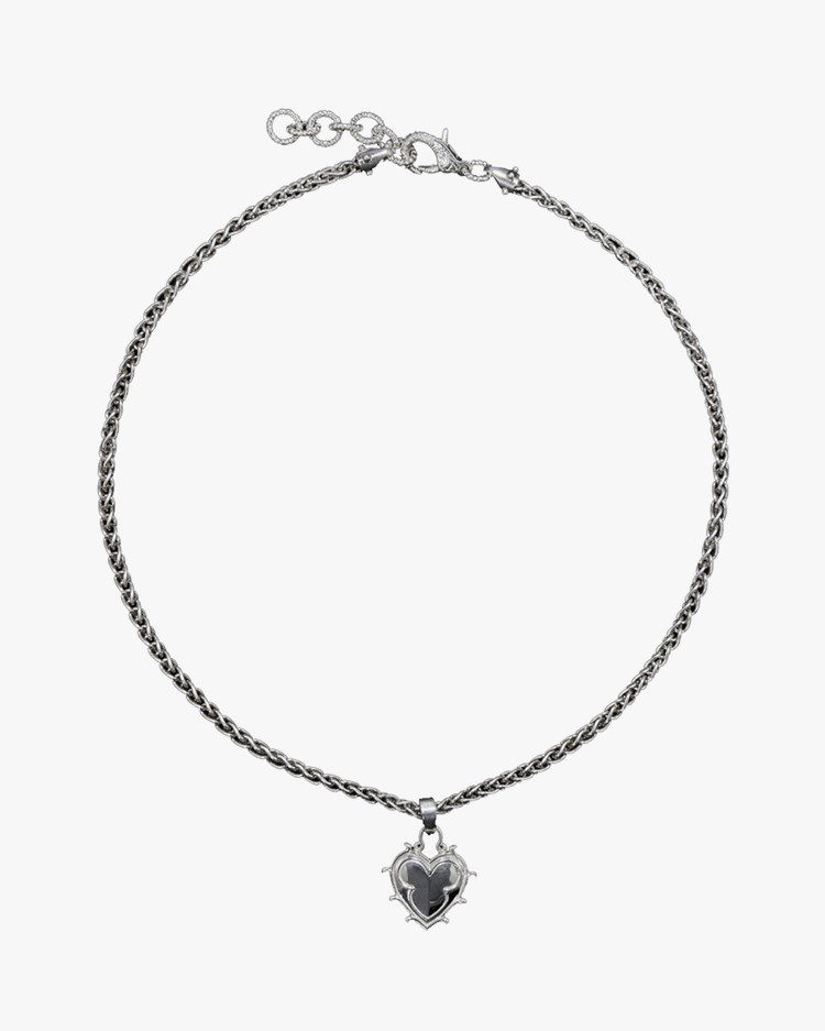 Maria Nilsdotter The Eternal Heart Necklace Silver
