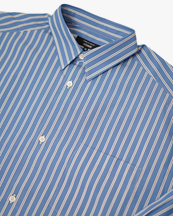 Comme des Garçons Homme Relaxed Oxford Shirt	Dark Sax/Navy/White