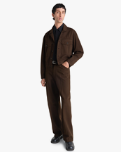 LEMAIRE Trucker Jacket Cacao