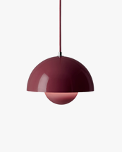&Tradition Flowerpot Pendant Vp7 Dark Plum