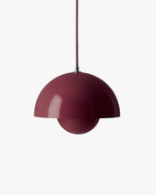 &Tradition Flowerpot Pendant Vp7 Dark Plum