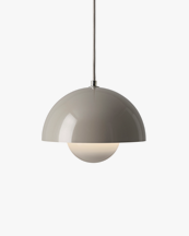 &Tradition Flowerpot Pendant Vp7 Grey Beige
