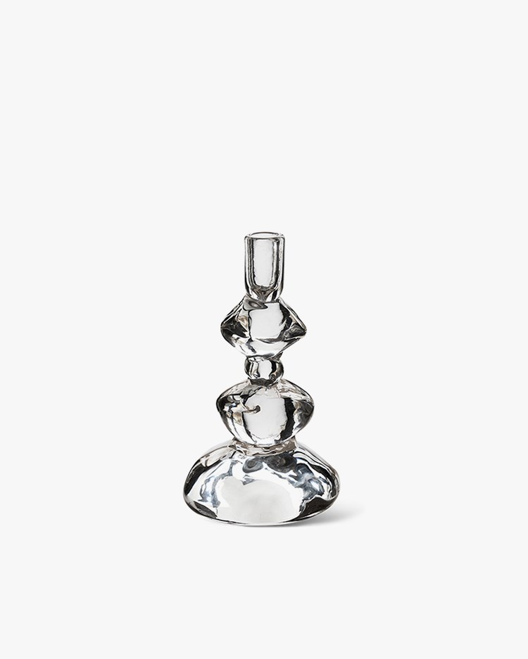 HK Living Candle Holder M Crystal