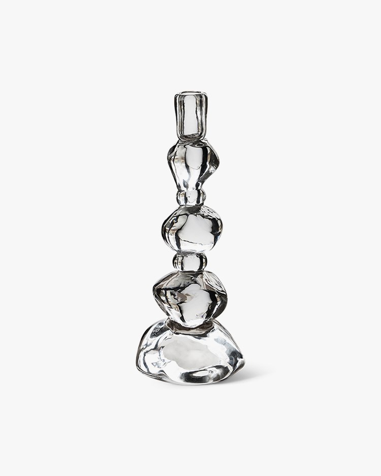 HK Living Candle Holder L Crystal