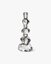 HK Living Candle Holder L Crystal