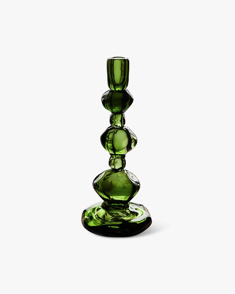 HK Living Candle Holder L Emerald