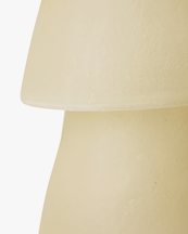 HK Living Glassfiber Table Lamp Off White