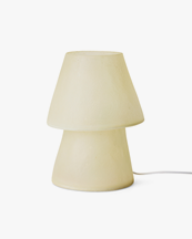 HK Living Glassfiber Table Lamp Off White