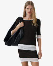 Gimaguas Gemma Top Brown/White