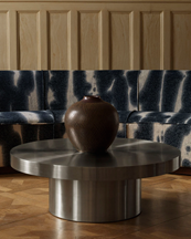 Dusty Deco Cufflink Sofa Table Stainless Steel