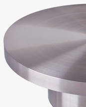Dusty Deco Cufflink Sofa Table Stainless Steel
