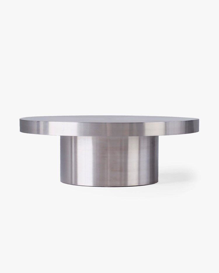 Dusty Deco Cufflink Sofa Table Stainless Steel