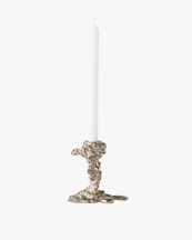 Polspotten Drip Candle Holder S Silver