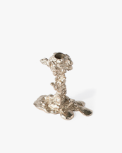 Polspotten Drip Candle Holder S Silver