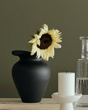 Florentina Vase S Matt Black