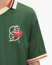 Drôle De Monsieur D Hibiscus Polo Dark Green