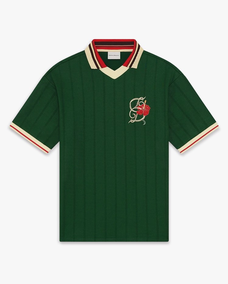Drôle De Monsieur D Hibiscus Polo Dark Green