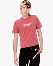 Carne Bollente Straight Up Gay T-Shirt Off-Red