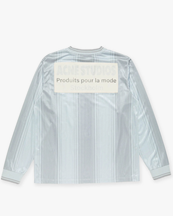 Acne Studios Football Logo Long Sleeve Grey