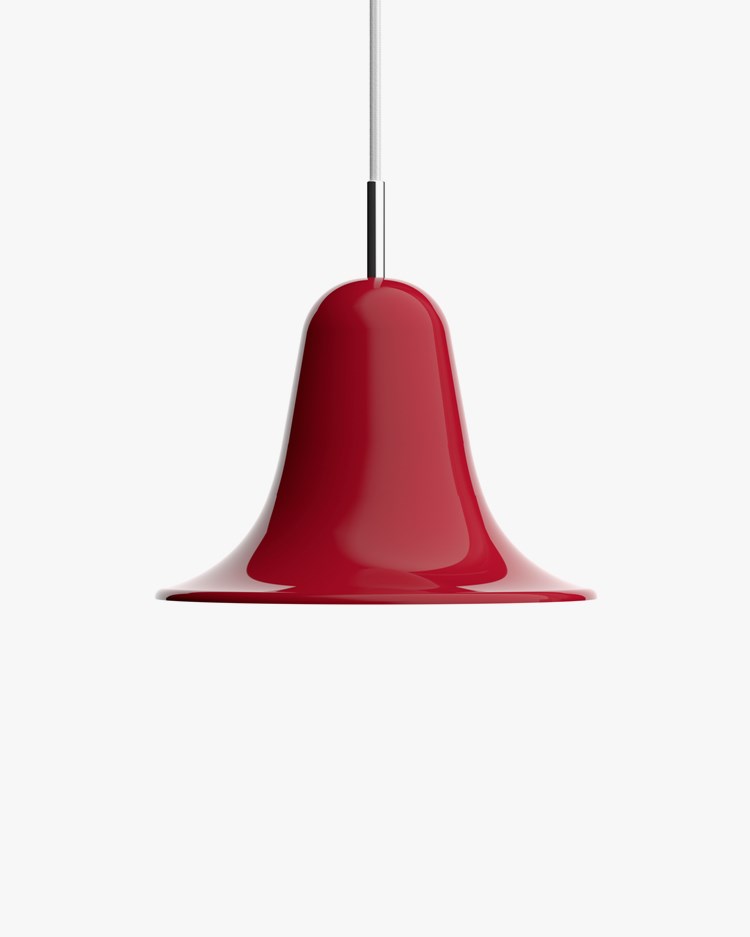 Verpan Pantop Pendant Ø23 Cherry Red