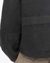 Mfpen Courier Jacket Washed Grey Canvas