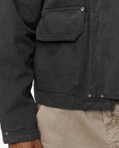 Mfpen Courier Jacket Washed Grey Canvas