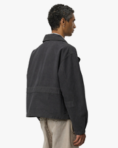 Mfpen Courier Jacket Washed Grey Canvas