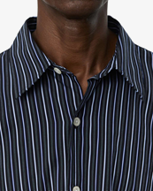 Mfpen Exact Shirt Black Office Stripe