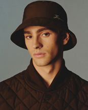 Jacquemus Le Bob Baluchon Bucket Hat Dark Brown