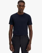 Filippa K Stretch Cotton Tee Navy