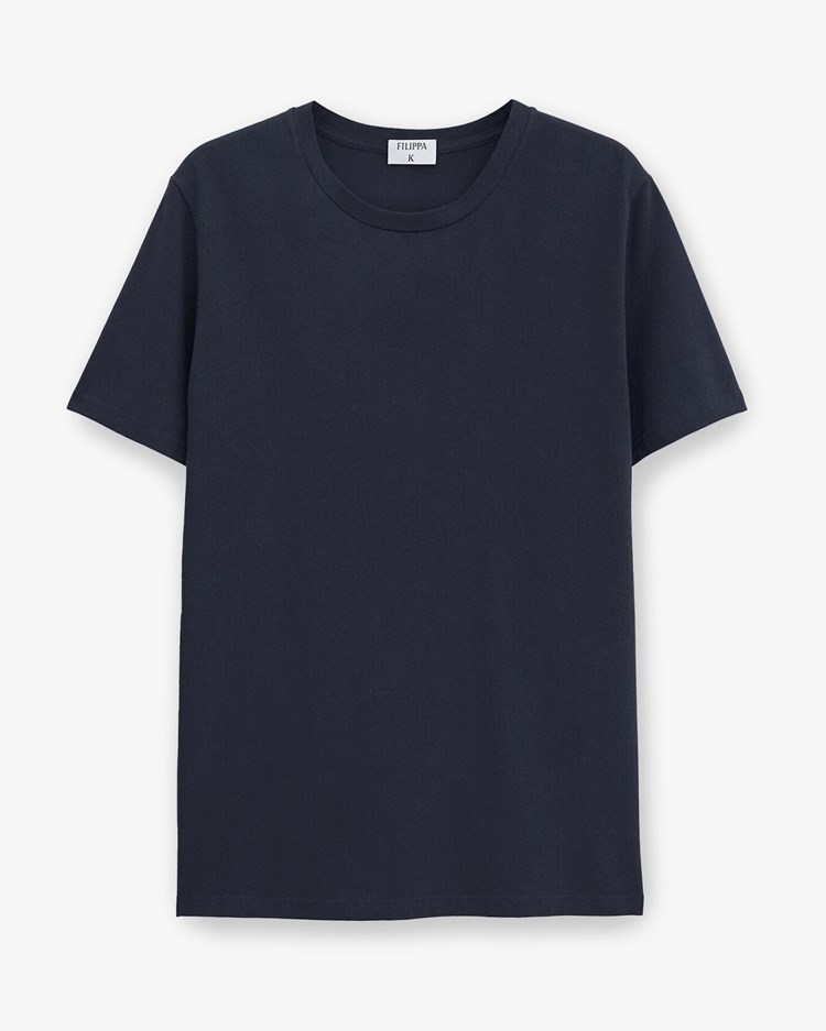 Filippa K Stretch Cotton Tee Navy