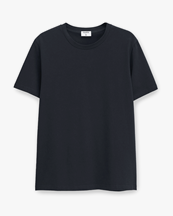 Filippa K Stretch Cotton Tee Black